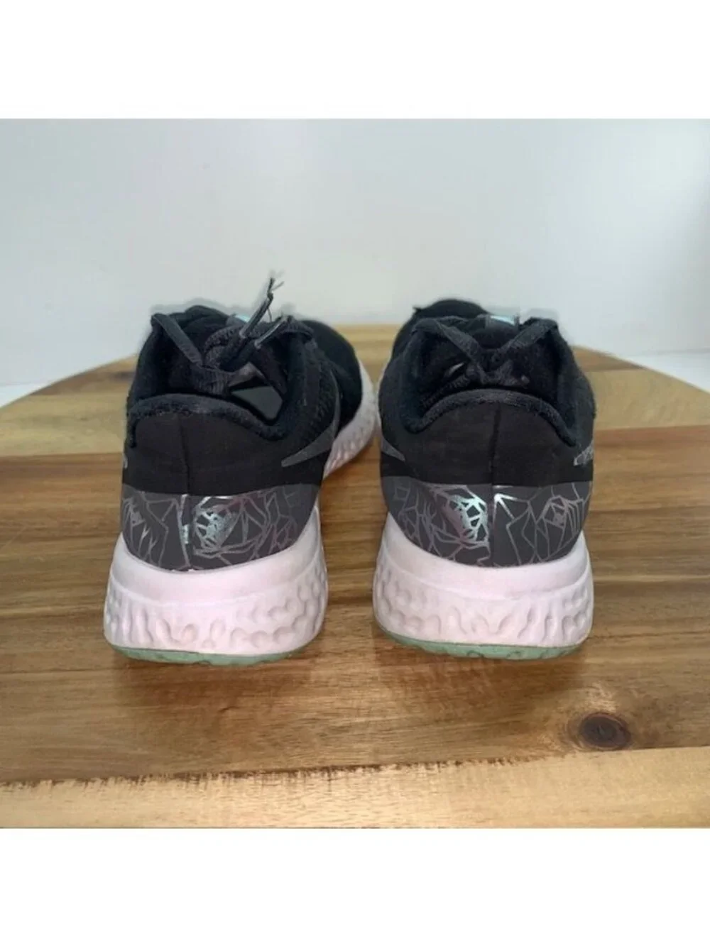Nike Revolution 5 BQ5688-001 Black Girls Running Shoes 3.5Y